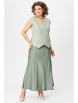 Юбочный костюм артикул: 961/3 зеленый от BonnaImage - вид 13