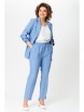 Брючный костюм артикул: 987/3 джинсовый от BonnaImage - вид 13