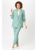 Брючный костюм артикул: 987/4 зеленый от BonnaImage - вид 13
