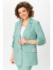 Брючный костюм артикул: 987/4 зеленый от BonnaImage - вид 7