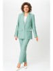 Брючный костюм артикул: 987/4 зеленый от BonnaImage - вид 1