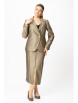 Юбочный костюм артикул: 1016/1 бежевый от BonnaImage - вид 10