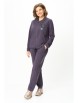 Спортивный костюм артикул: 455/2 серо-фиолетовый от BonnaImage - вид 1