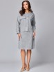 Юбочный костюм артикул: 1247 серый от МишельСтиль - вид 8