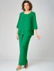 Брючный костюм артикул: 1251 зеленый от МишельСтиль - вид 1
