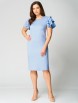 Нарядное платье артикул: 1262 голубой от МишельСтиль - вид 6