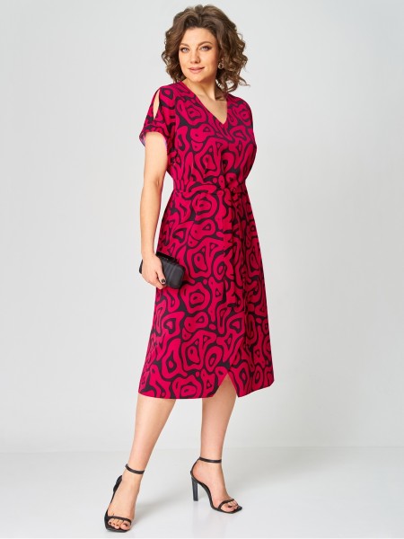 1268 черный-фуксия