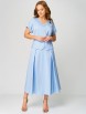 Юбочный костюм артикул: 1273 голубой от МишельСтиль - вид 8