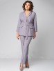 Брючный костюм артикул: 1297 серый от МишельСтиль - вид 6