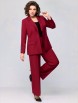 Брючный костюм артикул: 1177 винный от МишельСтиль - вид 7