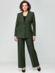 Брючный костюм артикул: 1177 хвойно-зеленый от МишельСтиль - вид 1