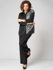 Брючный костюм артикул: 1338 черно-белый от МишельСтиль - вид 9