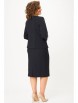 Юбочный костюм артикул: 723+536 черный от БелЭльСтиль - вид 2
