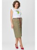 Юбка артикул: 598 олива от БелЭльСтиль - вид 6