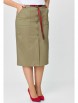 Юбка артикул: 598 олива от БелЭльСтиль - вид 1