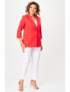 Брючный костюм артикул: 412+586 красный+белый от БелЭльСтиль - вид 7