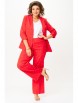 Брючный костюм артикул: 412+601 красный горох от БелЭльСтиль - вид 7