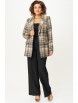 Брючный костюм артикул: 762+601 твид+однотон от БелЭльСтиль - вид 8