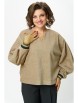 Блузка артикул: 876 бежевый от БелЭльСтиль - вид 1