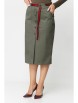 Юбка артикул: 598 олива от БелЭльСтиль - вид 1