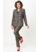 Жакет артикул: 412 клетка красно-коричневая от БелЭльСтиль - вид 6