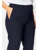 Брюки артикул: 596 темно-синий однотон от БелЭльСтиль - вид 3