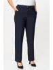 Брюки артикул: 596 темно-синий однотон от БелЭльСтиль - вид 1