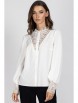 Блузка артикул: 718 молочный от VIZAVI - вид 6