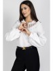 Блузка артикул: 821 белый от VIZAVI - вид 7