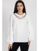 Блузка артикул: 821 белый от VIZAVI - вид 1