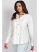 Блузка артикул: 723 молочный от VIZAVI - вид 5