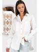 Блузка артикул: 723 молочный от VIZAVI - вид 6