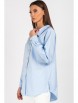 Блузка артикул: 727 голубой от VIZAVI - вид 7