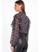 Блузка артикул: 815 цветы от VIZAVI - вид 2