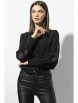 Блузка артикул: 655 черный от VIZAVI - вид 1