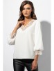 Блузка артикул: 675 молочный от VIZAVI - вид 5