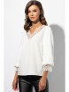 Блузка артикул: 675 молочный от VIZAVI - вид 7