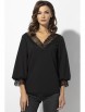 Блузка артикул: 675  черный от VIZAVI - вид 1