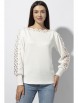 Блузка артикул: 688 Молочный от VIZAVI - вид 1