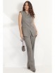 Брючный костюм артикул: 2523 серый от Магия Моды - вид 1