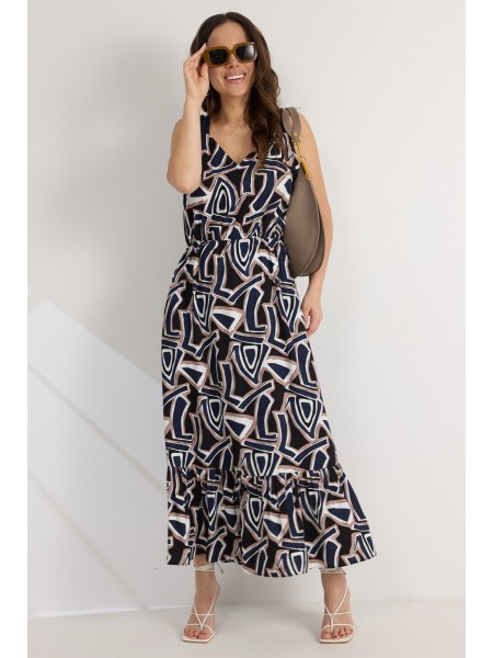 2561 темно-синий мультиколор