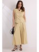 Брючный костюм артикул: 2584 песочный от Магия Моды - вид 4