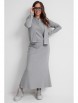 Юбочный костюм артикул: 2636 серый от Магия Моды - вид 1