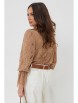 Блузка артикул: 2672 карамель от Магия Моды - вид 2
