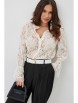 Блузка артикул: 2672 молочный от Магия Моды - вид 4