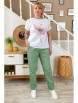 Брюки артикул: 2200 зеленый от Rumoda - вид 3