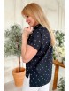 Блузка артикул: 2219 темно-синий от Rumoda - вид 4