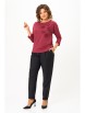 Кофта, джемпер артикул: 2268 бордовый от Rumoda - вид 9