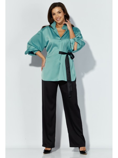 1301 бирюза, черный