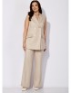 Брючный костюм артикул: 1347 бежевый от ТАиЕР - вид 5